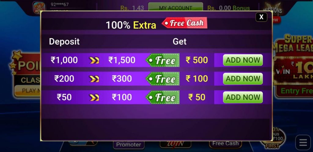 Sign Up & Get 100% FREE Bonus On Magic Rummy